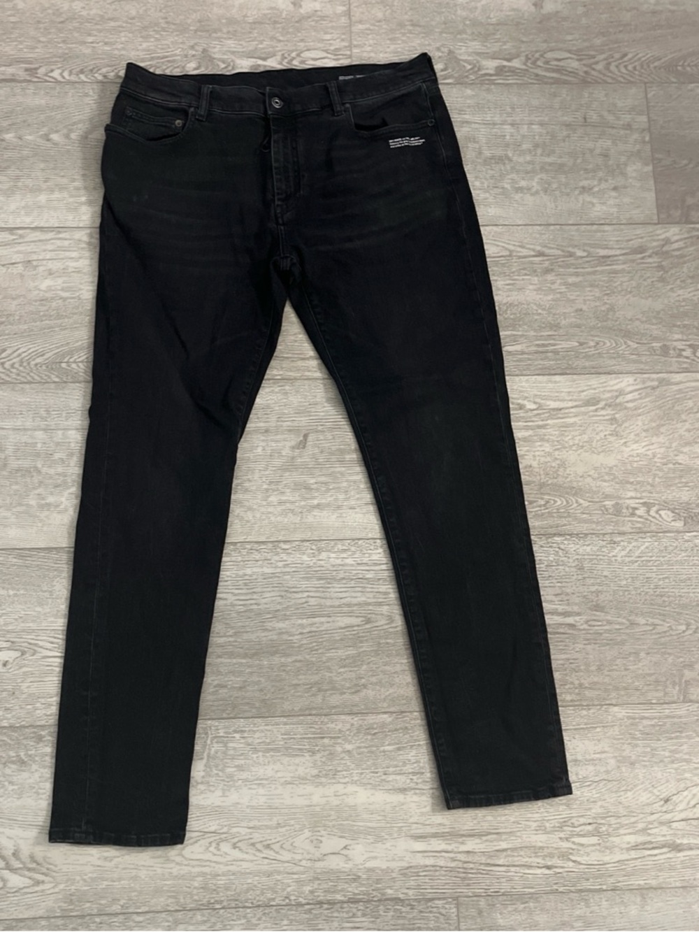 Off-white denim jeans